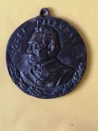 Medal - zawieszka Józef Piłsudski /mosiądz