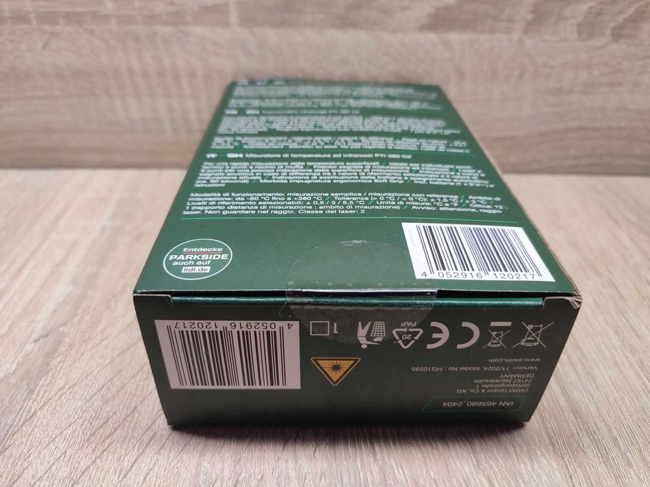 Pirometr Parkside PTI 380 C2