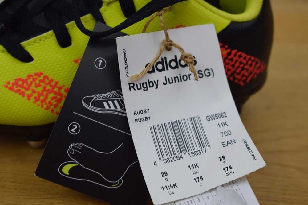 Adidas Rugby Junior SG Boot, Korki wkręty r 29