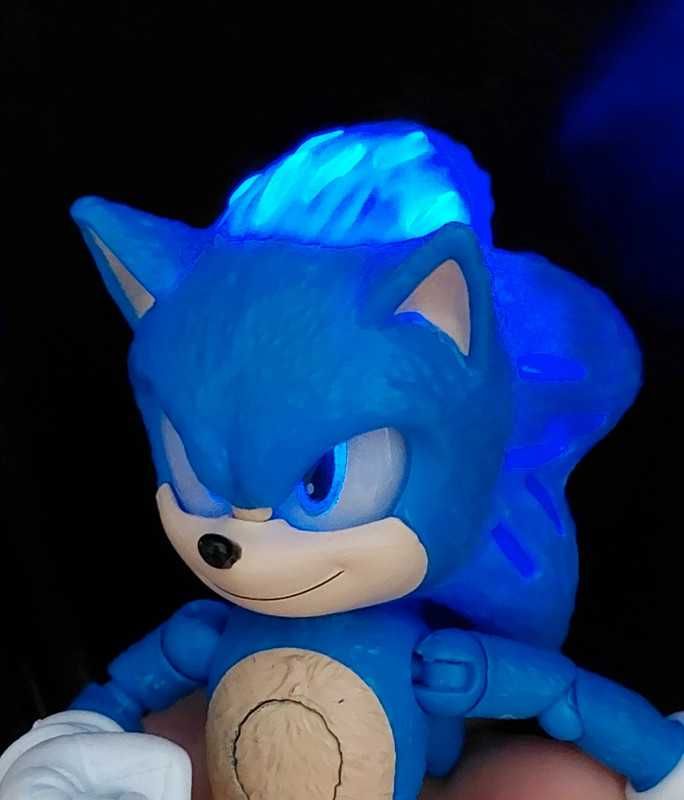 Shadow Sonic the Hedgehog 3 Figurka Light Up x 4 od Jakks Pacific