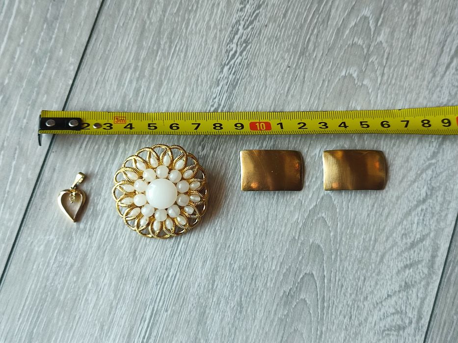 Zestaw biżuterii vintage goblincore retro