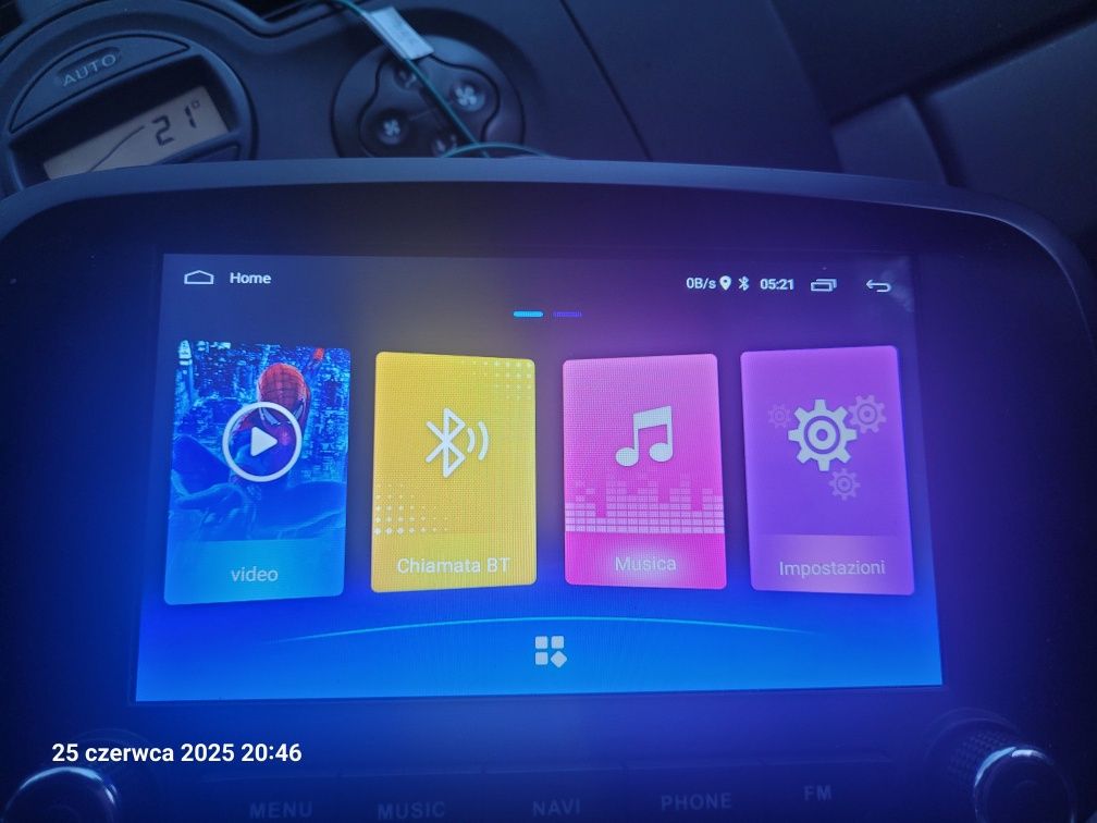 Radio nawigacja GPS Fiat 500x 2014 r+