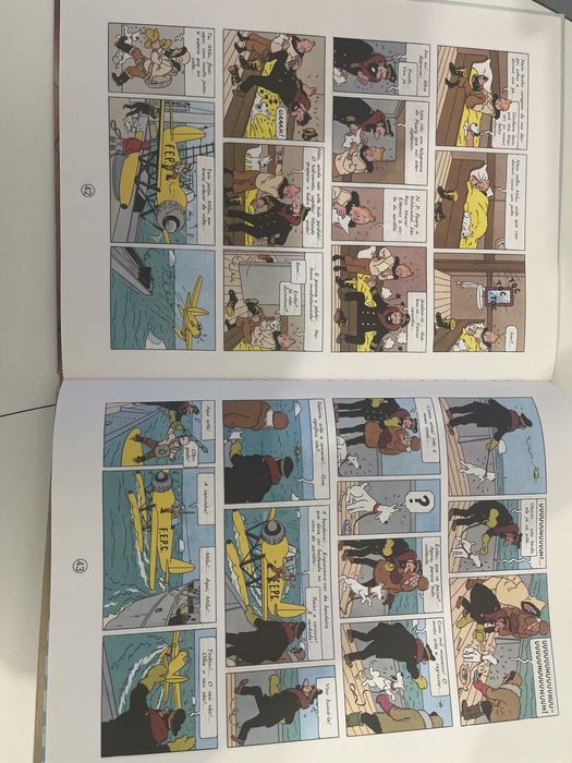 Livro As aventuras de Tintin. A estrela misteriosa. Capa rija. 62 pag