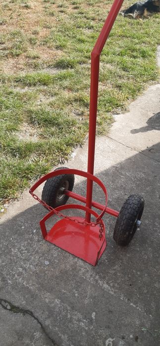 Wózek transportowy do butli gazowych 11 kg.