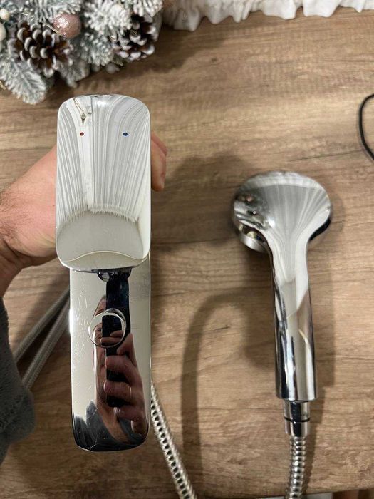 Змішувач для ванни Hansgrohe, на борт ванни з перемикачем на душ