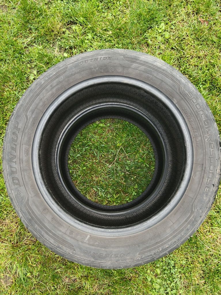 4x Opony letnie 205/55 R16, 2x Dunlop sport i 2x Firemax FM601