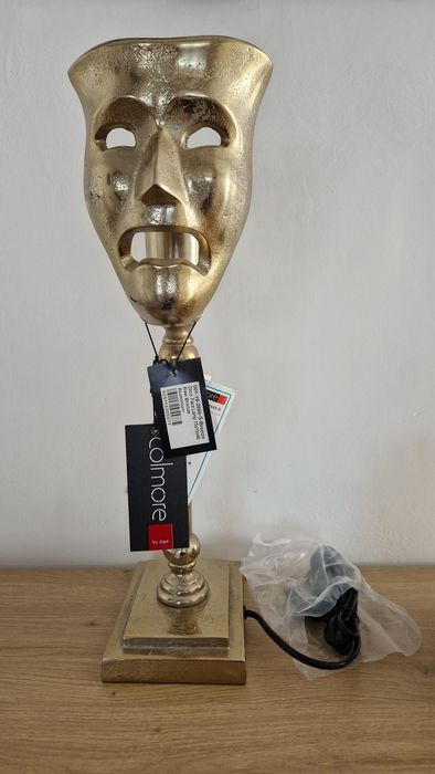 Oryginalna Lampa Maska Diga Colmore NA PREZENT Raw Bronze Aluminium
