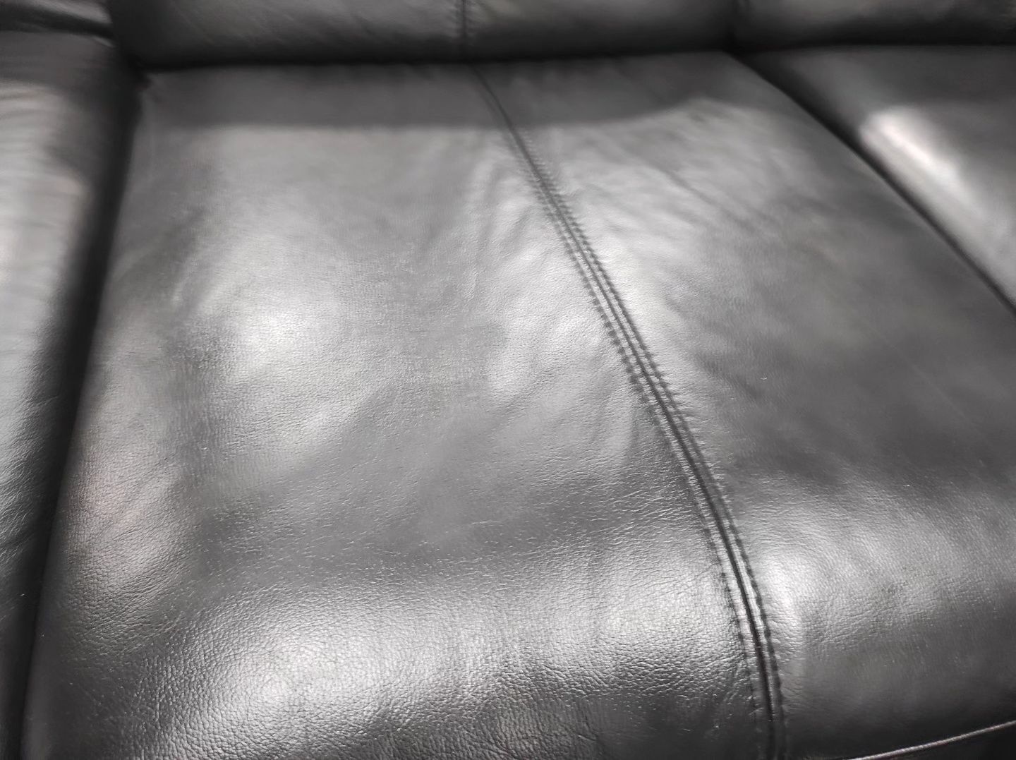 Шкіряний розкладний диван 267х204 см!