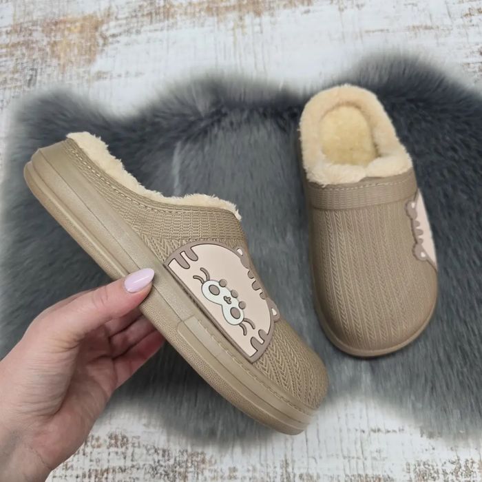 Молодіжні теплі сабо, галоги без задніка 37-41 р (к650М)