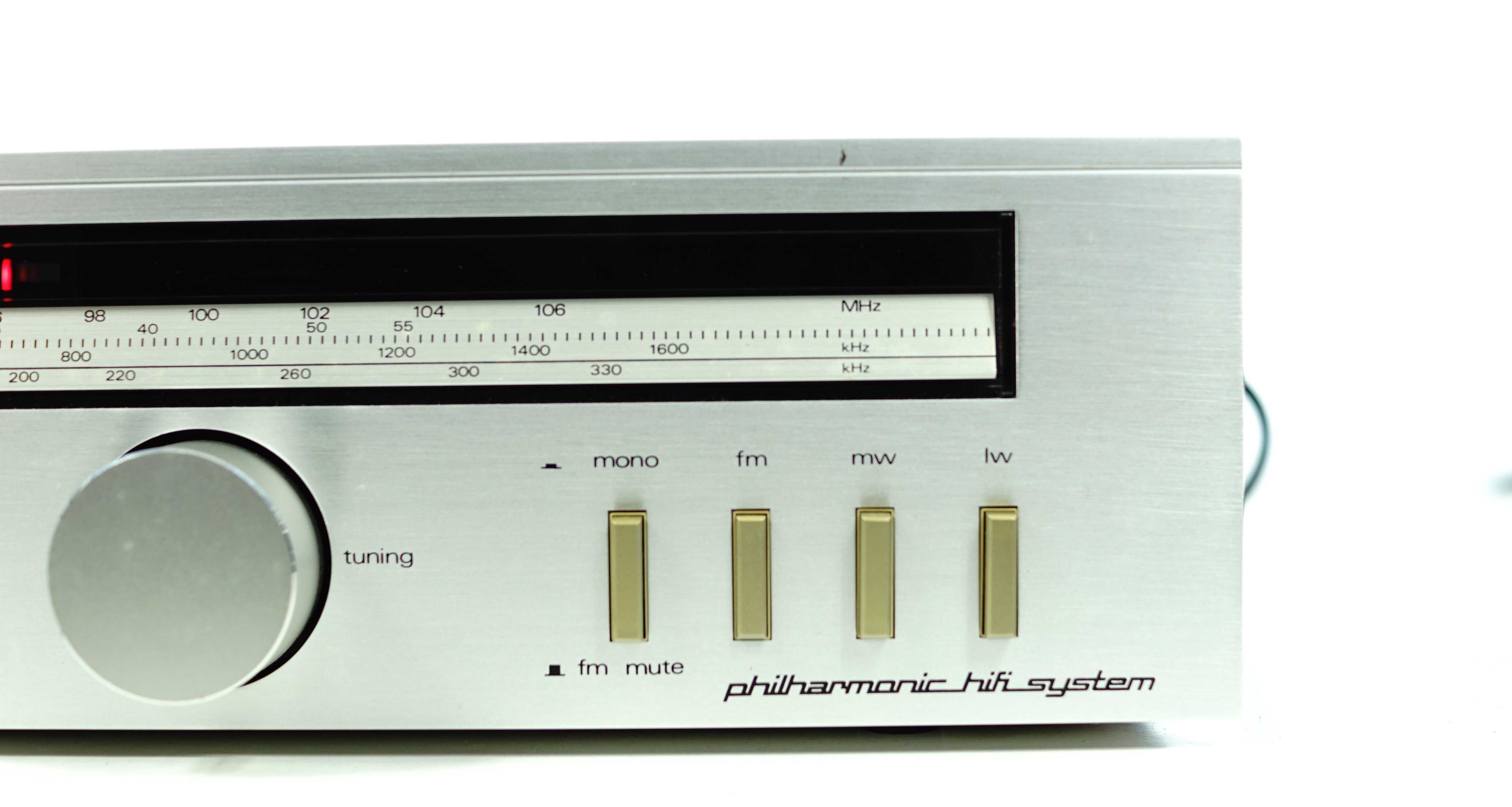 Tuner radiowy NORDMENDE * srebrny VINTAGE * TU 1000 Hi-Fi Philharmonic