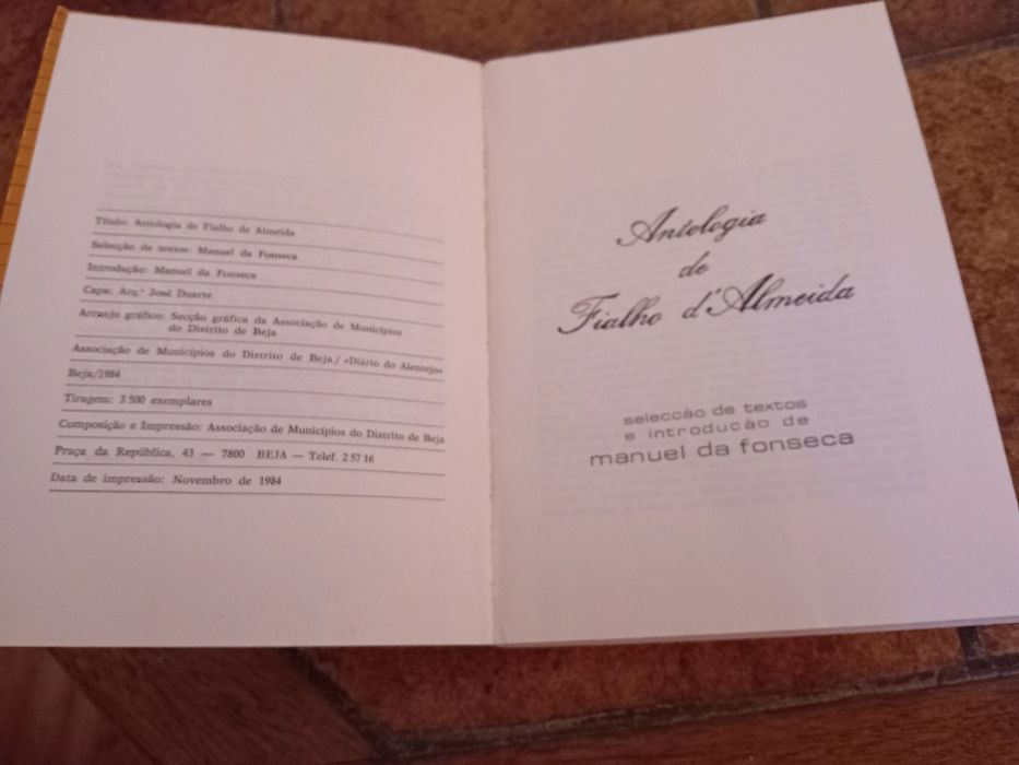 Fialho Almeida, antologia Fialho + Lisboa Galante