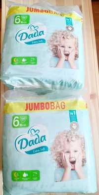 Pieluchy Dada Extra Soft rozm.6,  Jumbo Bag, 2 opakowania
