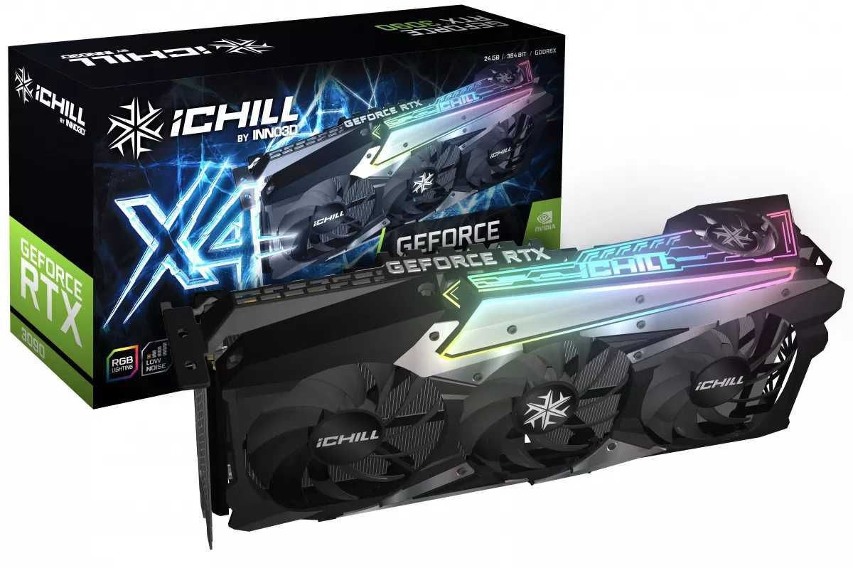 Гарантія! RTX 3080 10GB Inno3d Ichill X4 ігрова відеокарта пк ТехноБро
