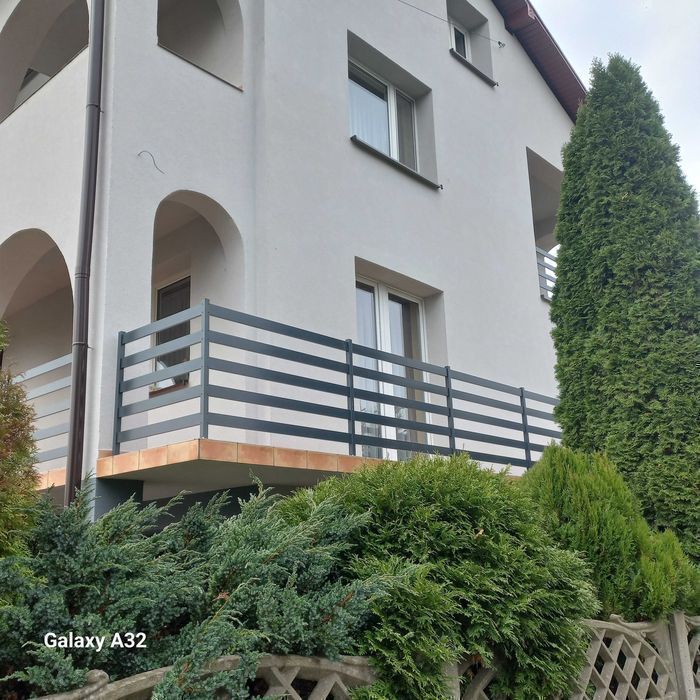 Balustrady balkonowe balkonowa barierki aluminiowe