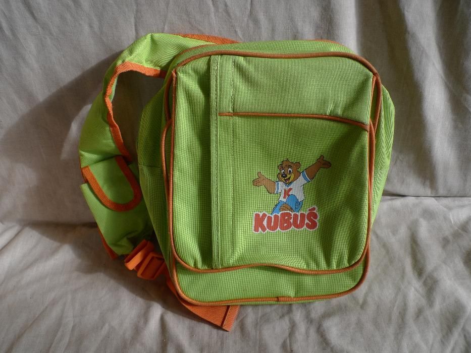 tornister/torba na ramię dla dziecka Kubuś + naklejki kubusiowe GRATIS