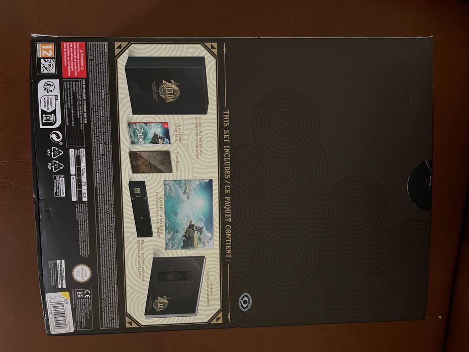 Jogo Zelda Tears of the Kingdom Collector's Edition p/ Nintendo Switch