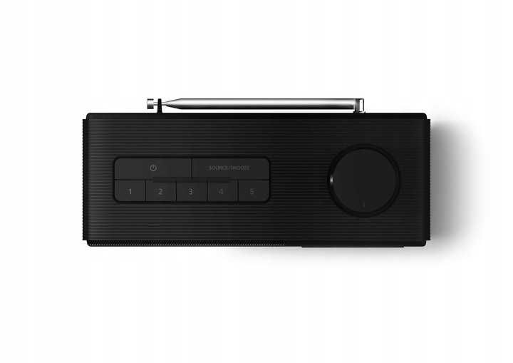 Radio PHILIPS TAR5600 Cyfrowe Przenośne Czarny
