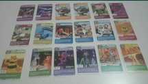 Item com várias coleções de cromos...