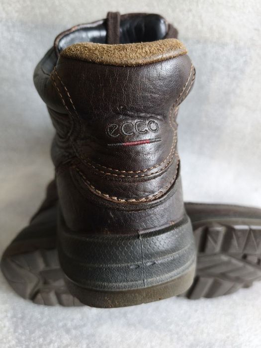 Мужские кожаные кроссовки ботинки Ecco оригинал.Размер 42