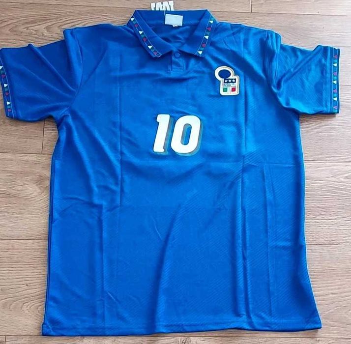 Camisola retro Italia #10 R. Baggio L
