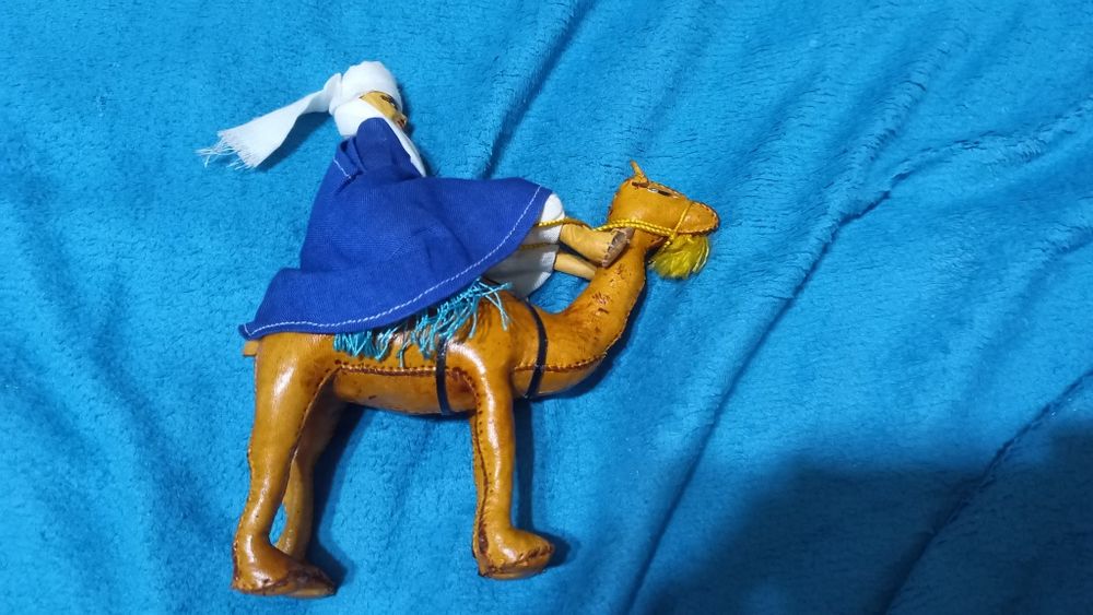 Оригінальна шкіряна фігурка верблюда (Шкіра Єгипет)