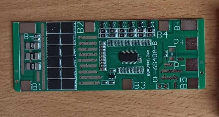 Плата BMS 2S 3S 4S 5S 6S 7S 10S 13S для Li-ion, LiFePO4 с балансиром