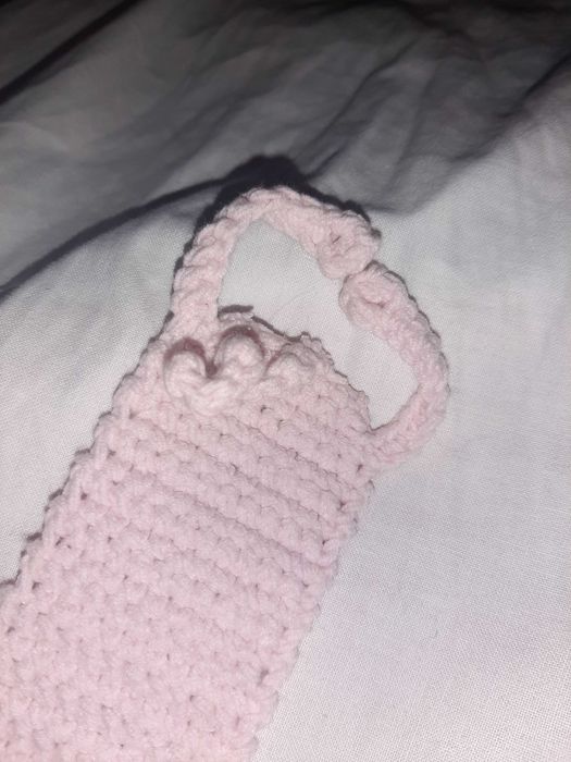 NOWA Zakładka do książki Świnka handmade dziergana