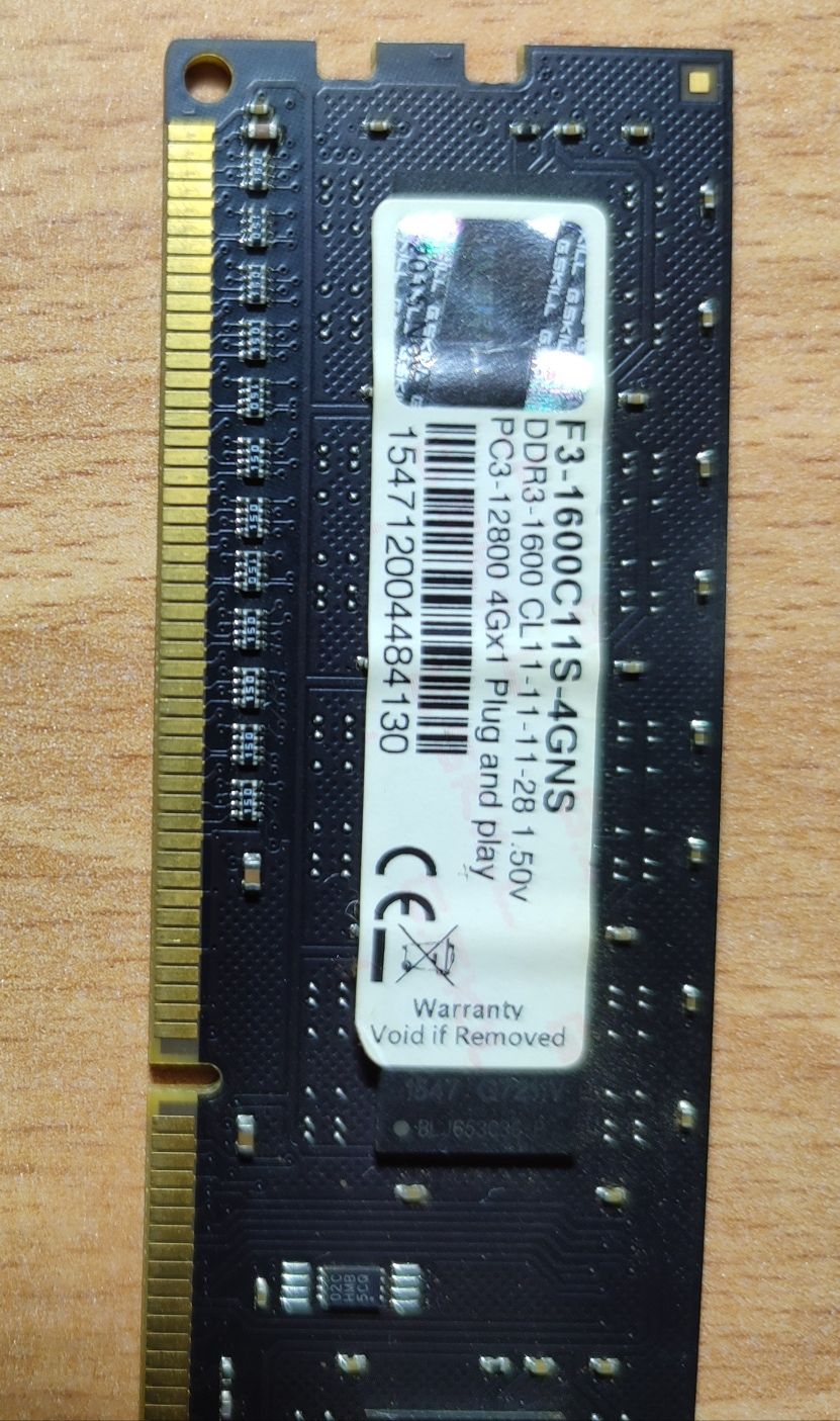 Оперативная Память DDR3 4GB ОЗУ