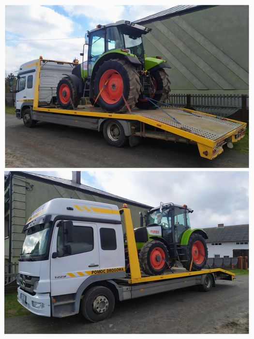 Transport Laweta do 13Ton Ciągniki Koparki Przyczepy Busy Wózki Maszyn