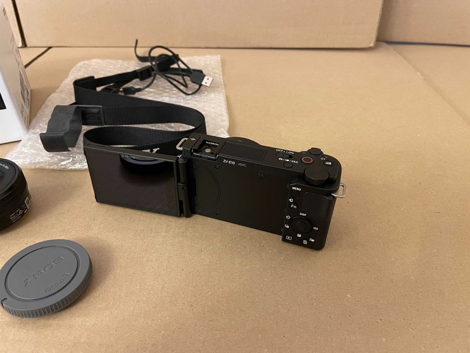 Sony ZV-E10 + 16-50mm Body + Obiektyw Vlogging Nowy Gwarancja prod