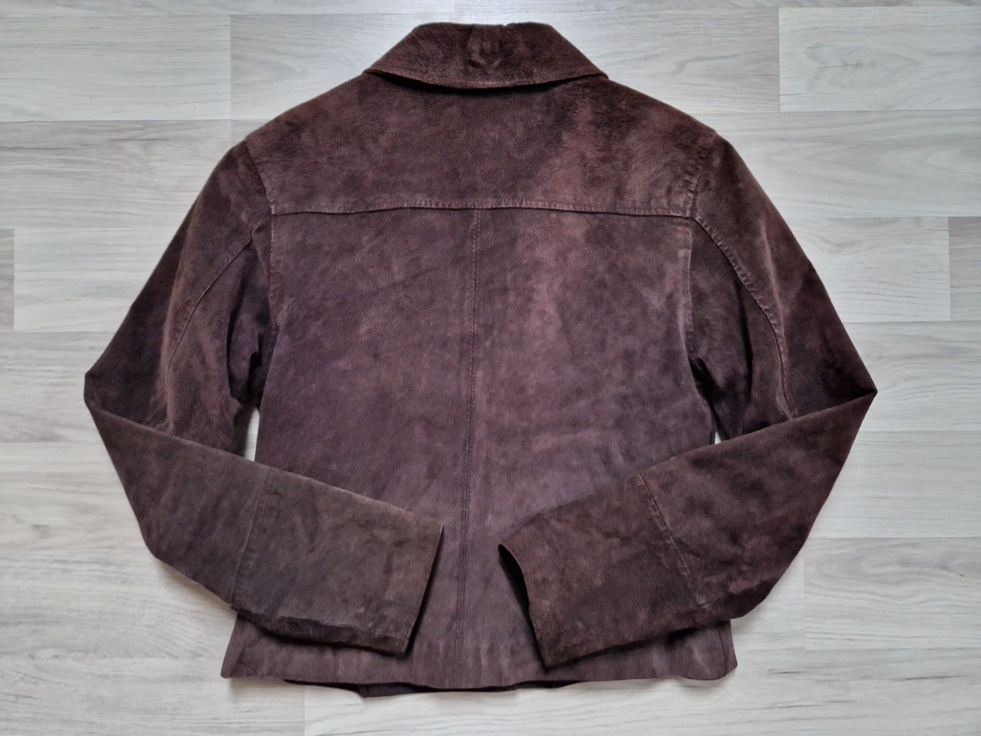 Kurtka skórzana, M  38 zamszowa real leather