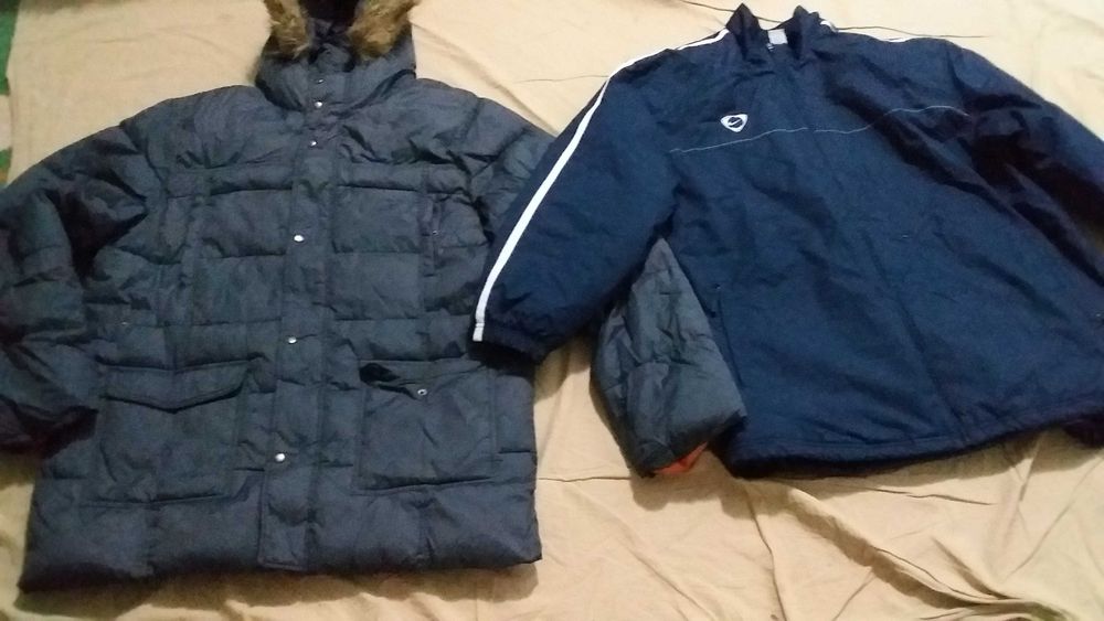 Куртка чоловіча на синтепоні-зима-Nirvana-4XL;Nike-нова-XXXL/60