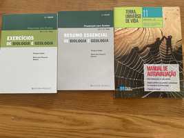 Conjunto Livros Biologia/Geologia preparação de exame