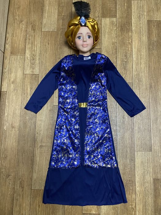 Костюм Султана , накидка червона Короля 5/6 років