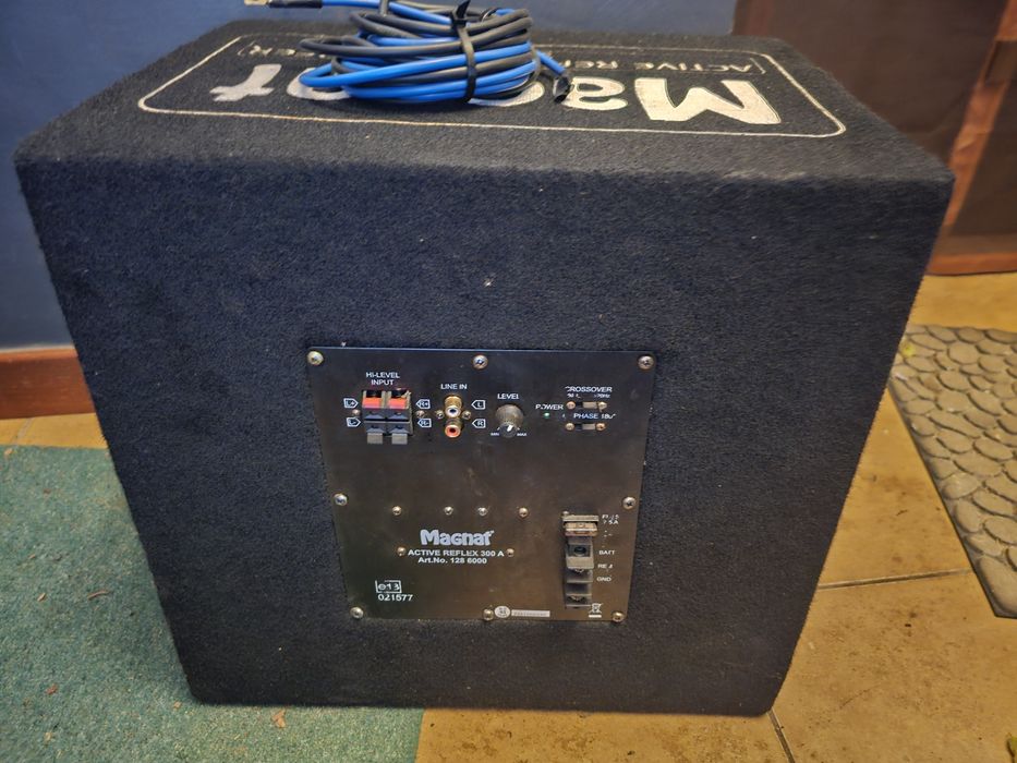 Magnat Active Reflex 300 A – aktywny subwoofer samochodowy