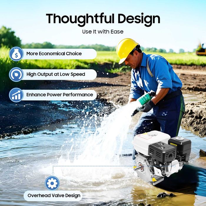 Motor 4 tempos 212cc OHV