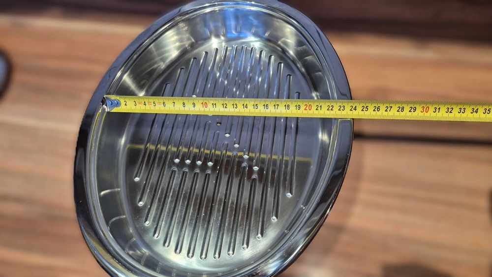 Brytfanna grillowa owalna 3 L Zepter  INDUKCJA