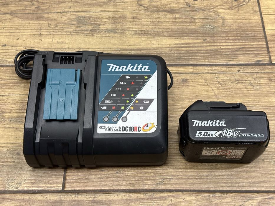 Zestaw | Makita szybka ładowarka DC18RC | bateria akumulator 18V 5AH