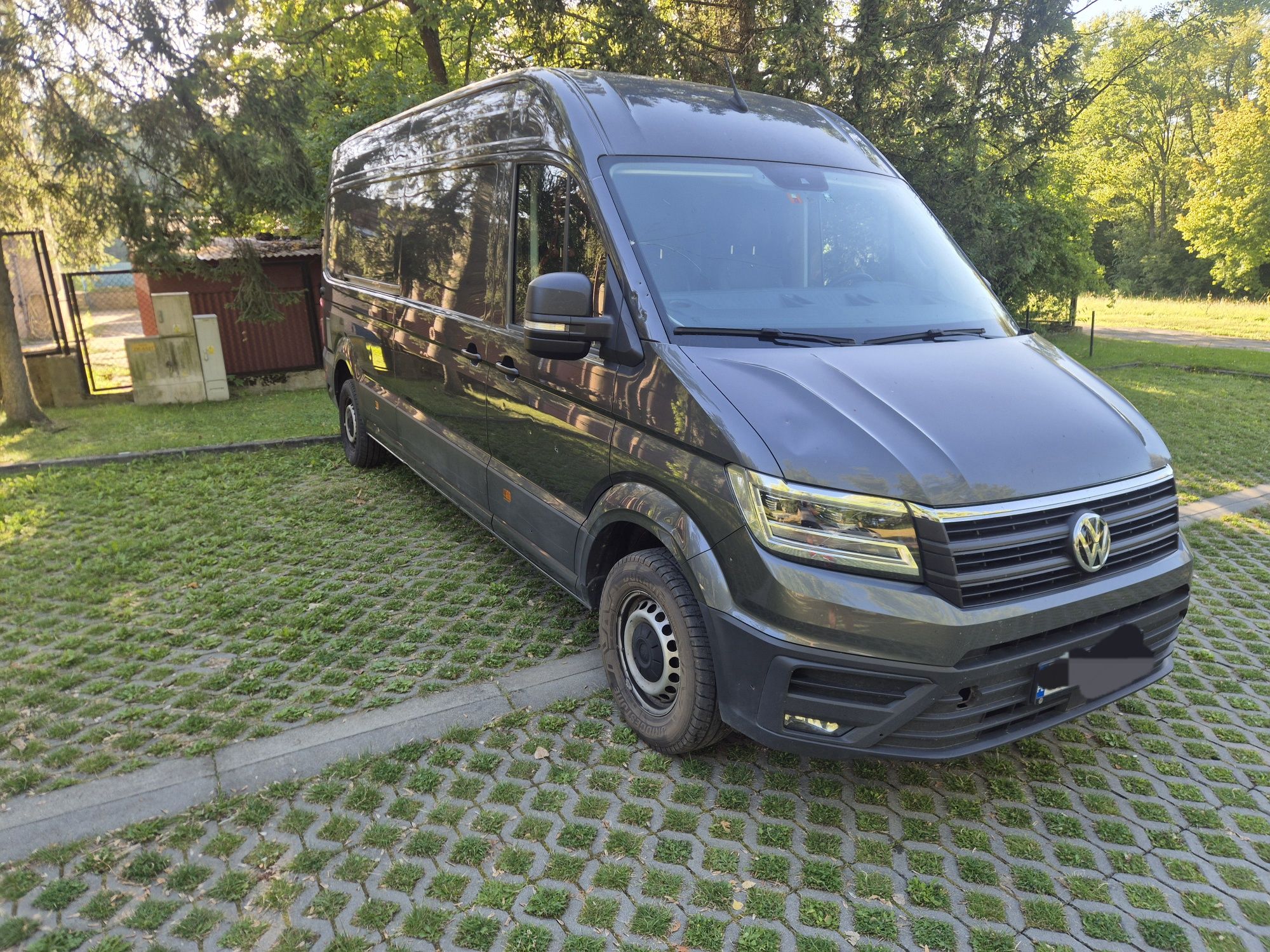 Volkswagen Crafter 2.0 salon PL 1wł2023r. Webasto Łóżko Camera man tge