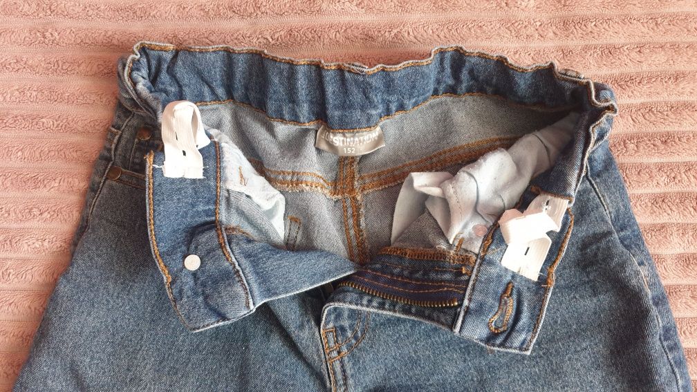 spodnie jeansowe chłopięce 152