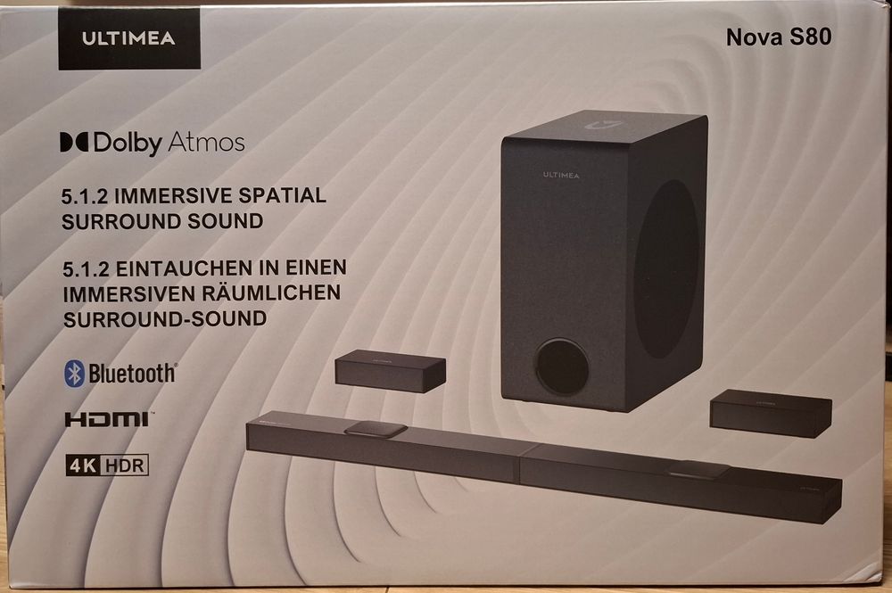 Soundbar ULTIMEA Nova S80 Dolby Atmos 520W