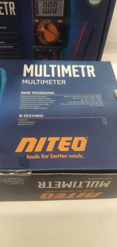 Multimetr niteo tools.