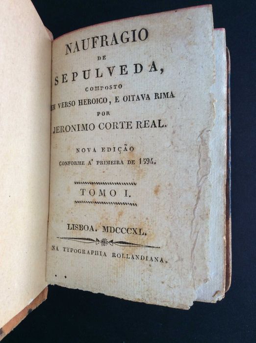 Naufragio de Sepulveda ; composto em verso heroico, e oitava rima...