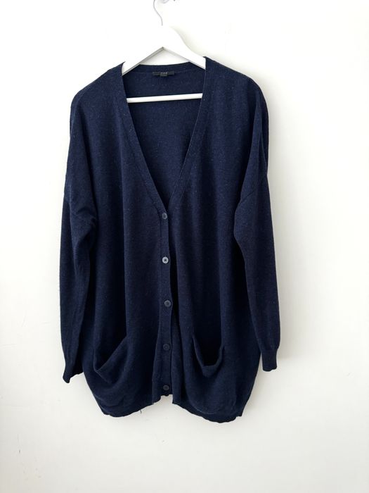 COS wełniany kardigan oversize 100% wool