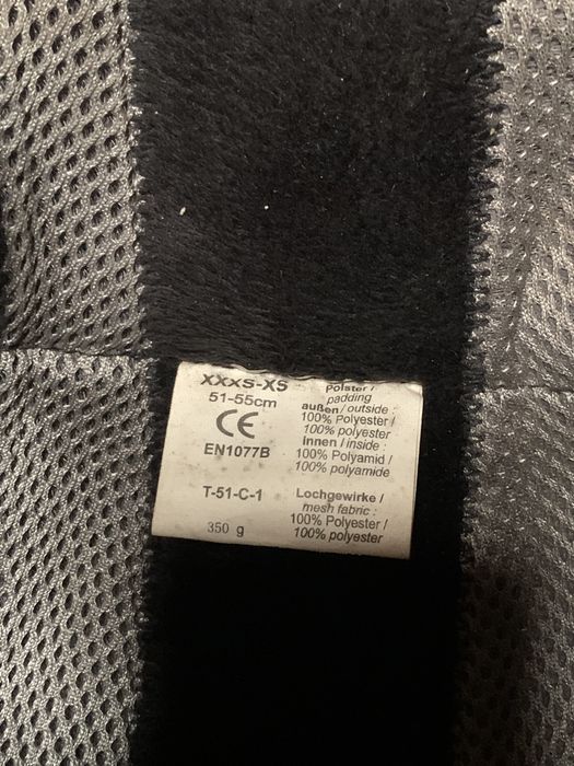 Kask narciarski rozmiar xxxs/xs 51-55cm