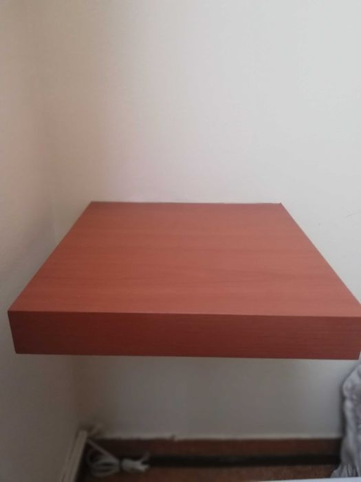 Conjunto Prateleiras Flutuantes de cor Cerejeira: Práticas e elegantes