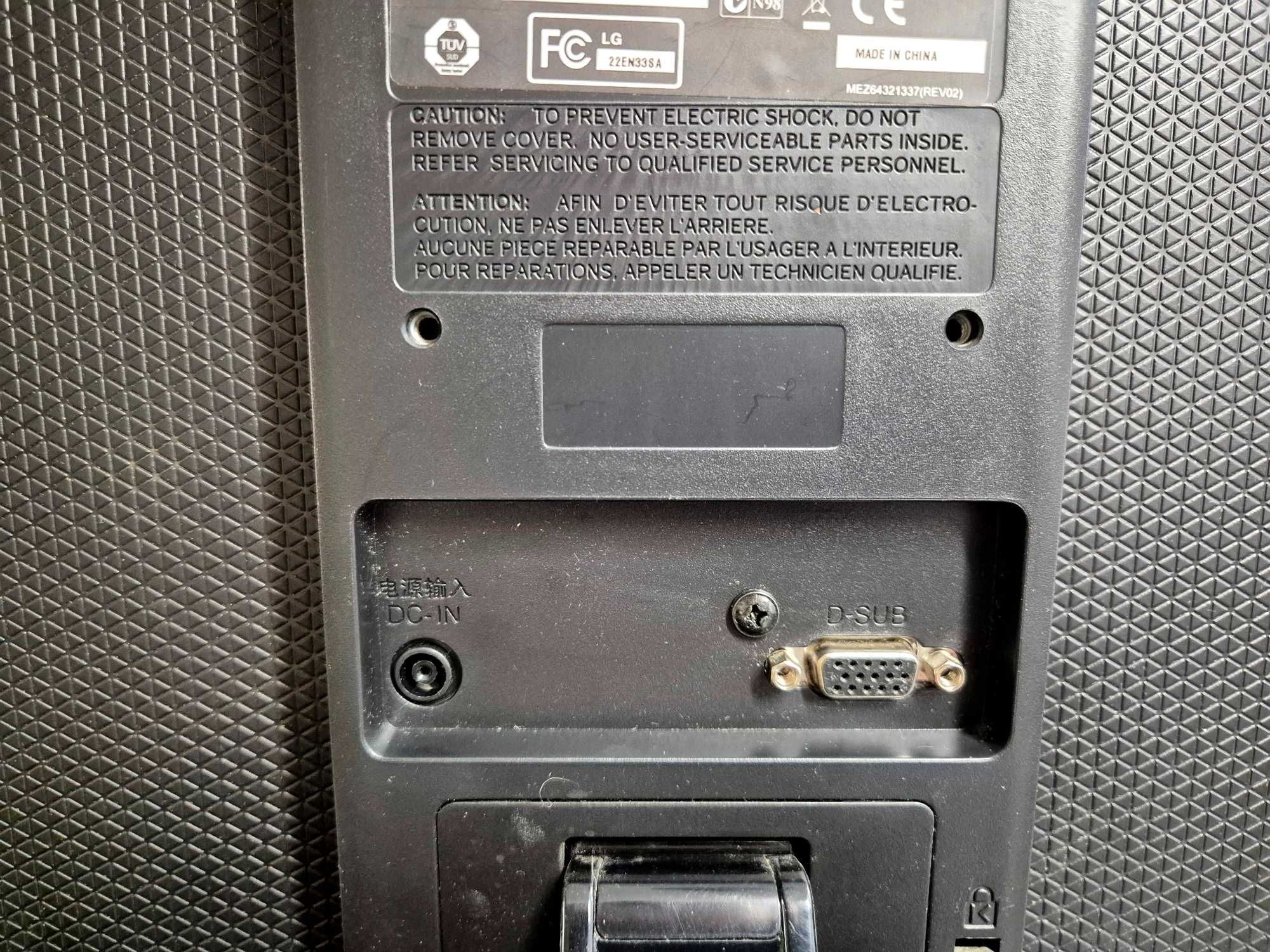 Monitor 22EN33S-B, 1920x1080, 21,5", Komis Jasło Czackiego