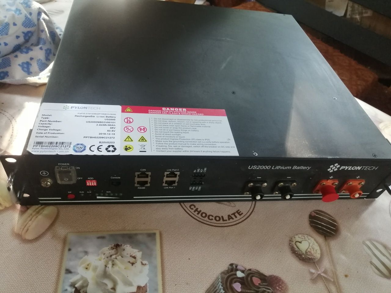 Продам аккумулятор Pylontech US2000 48вольт 2,4 кВт