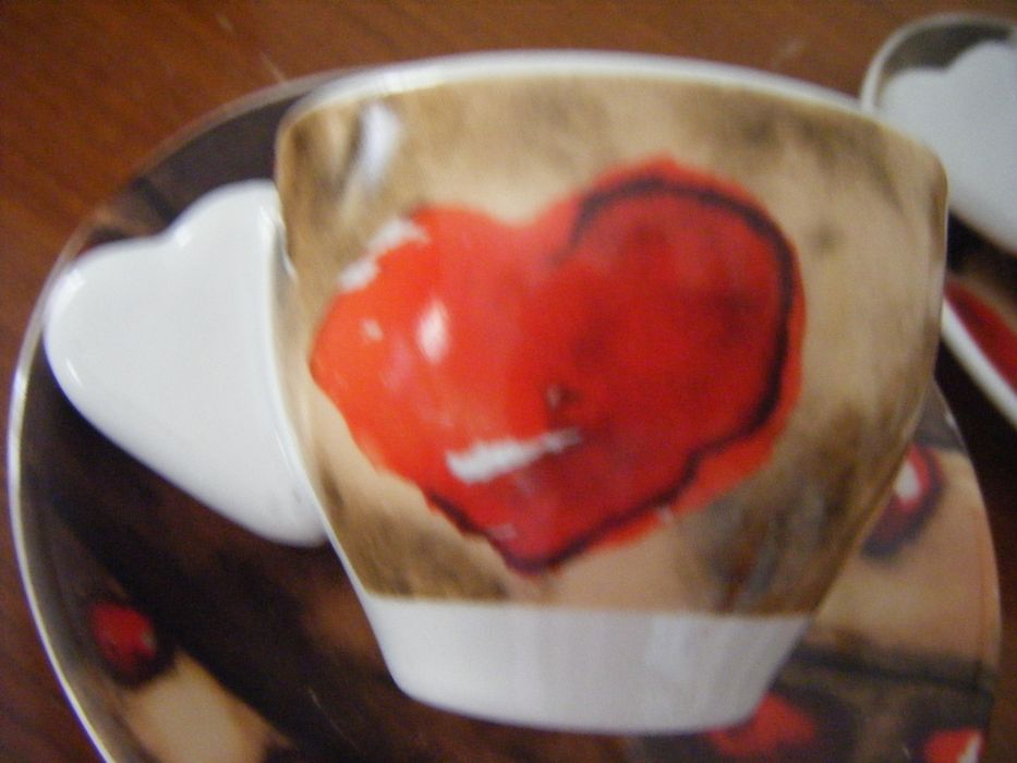 Conjunto de chávenas Namorados