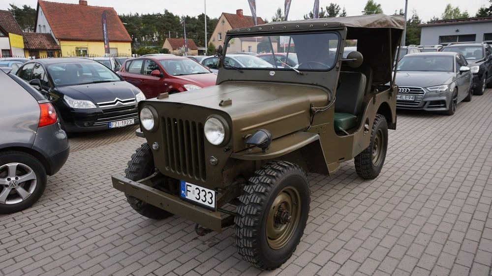 Jeep Willys zarejestrowany w Polsce.